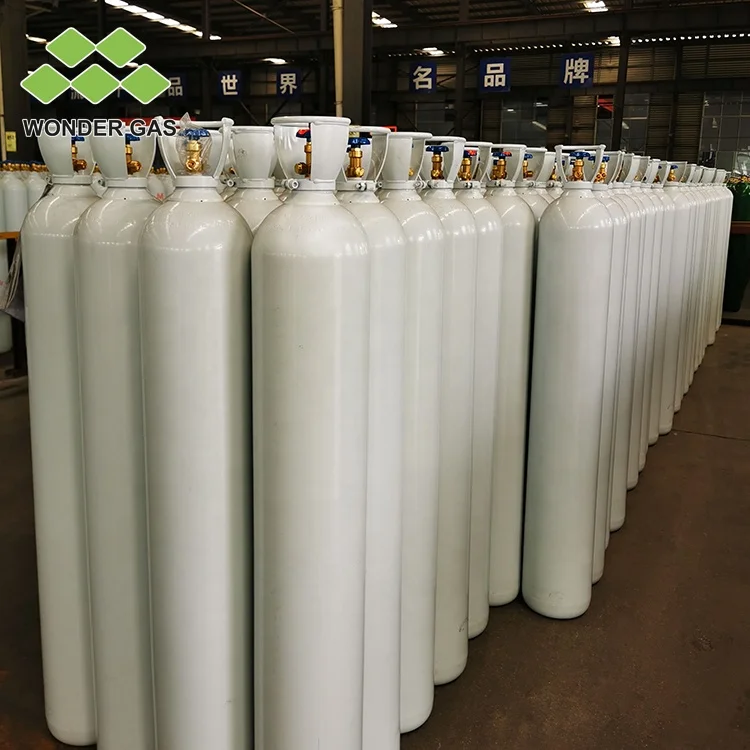 Factory Supplier High Pressure Medical Gas Cylinders 50L Oxygen Bottle For Saudi Arabia Market