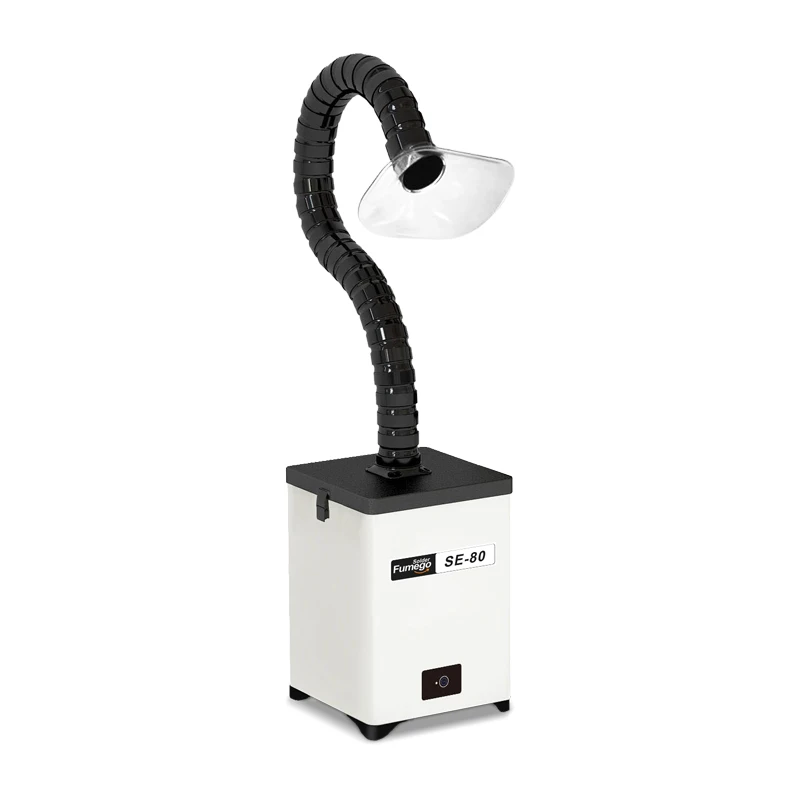 
New Oxygen economic portable mini exhaust fume extractor with 3in1 filters 