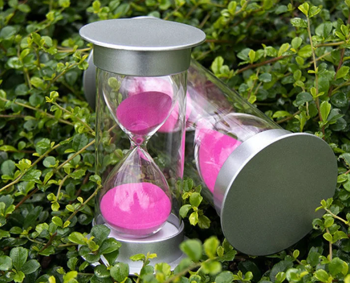 
Creative Ornaments Timer Hourglass 5/10/20/30/60 Minutes Home Birthday Gift Plastic Time Hourglass Promotional Gift 