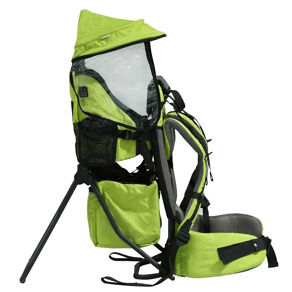 
Frame Baby Carrier for Hiking Toddler Backpack Carrier Best Safe Stand up Ergonomic with Aluminum Foldable Outdoor Activity 