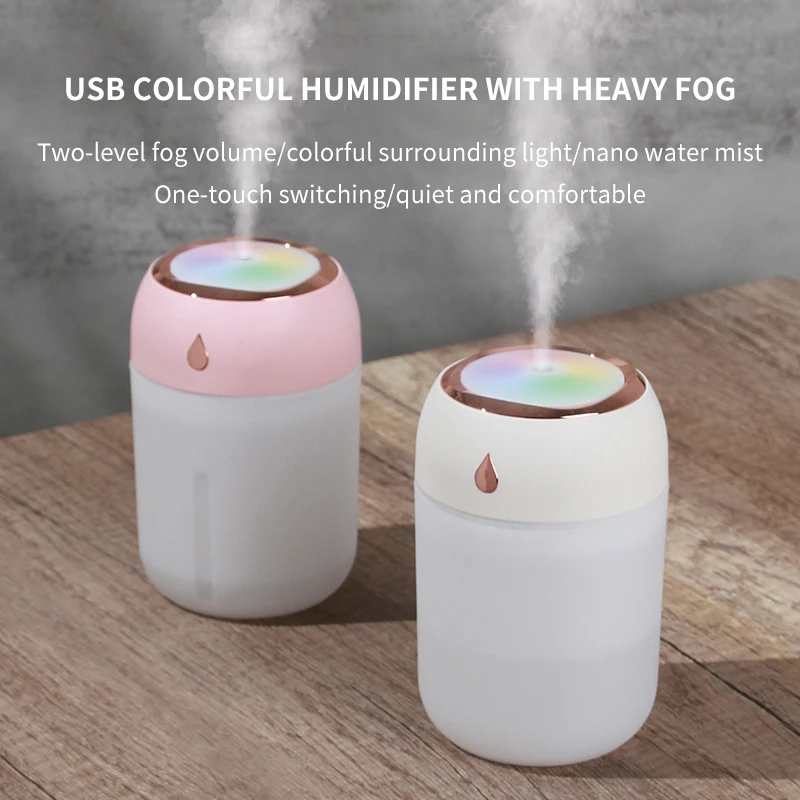 Silent Portable Ultrasonic Humidifier & Essential Oil Diffuser with Aromatic Spray for Home & Hotel Aromatherapy Humidifying