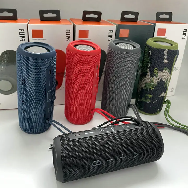 Лидер продаж водонепроницаемый уличный портативный динамик беспроводной JBLFLIP6 HiFi сабвуфер для мобильного