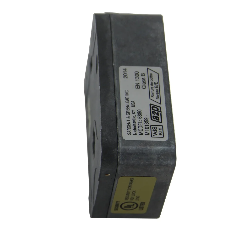 SG6880 Security Lever Mechanical Key Lock Key operated safe locks for Vault / ATM / Safe