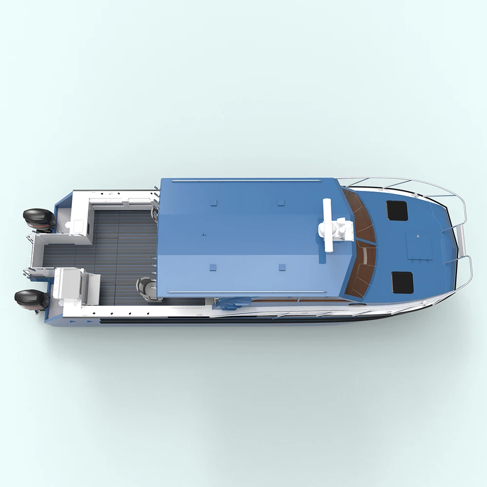 Gospel Boat 11m high speed Catamaran customized fishing boat