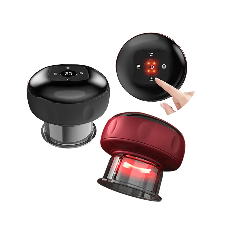 Factory Popular Healthy Care Electrical Cupping Sets Vacuum Cupping Therapy Massager Guasha Hijama Cups Massage Tools