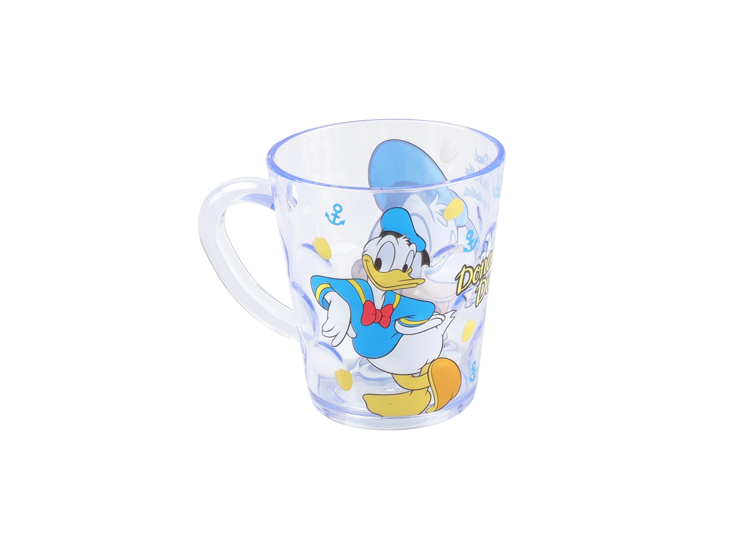 Disney Donald Duckl Cinderella crystal cup tableware transparent cup mugs Drinking Cup Children water glasses