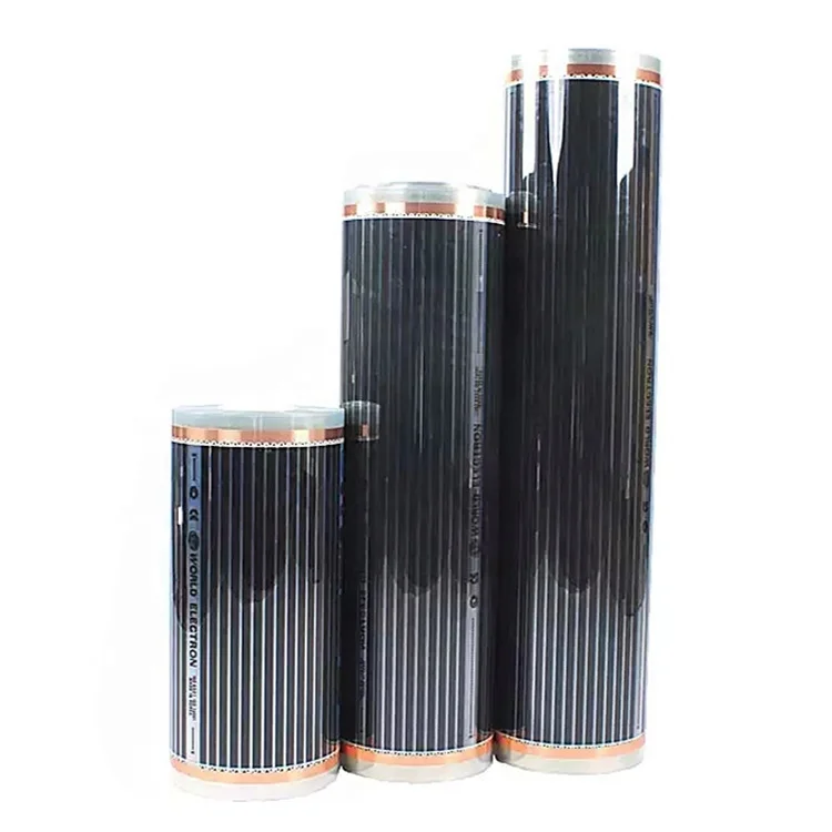 Warmtact Wifi Control Full  Floor House Heating System Far Infrared  Electric Underfloor Carbon Heating Film