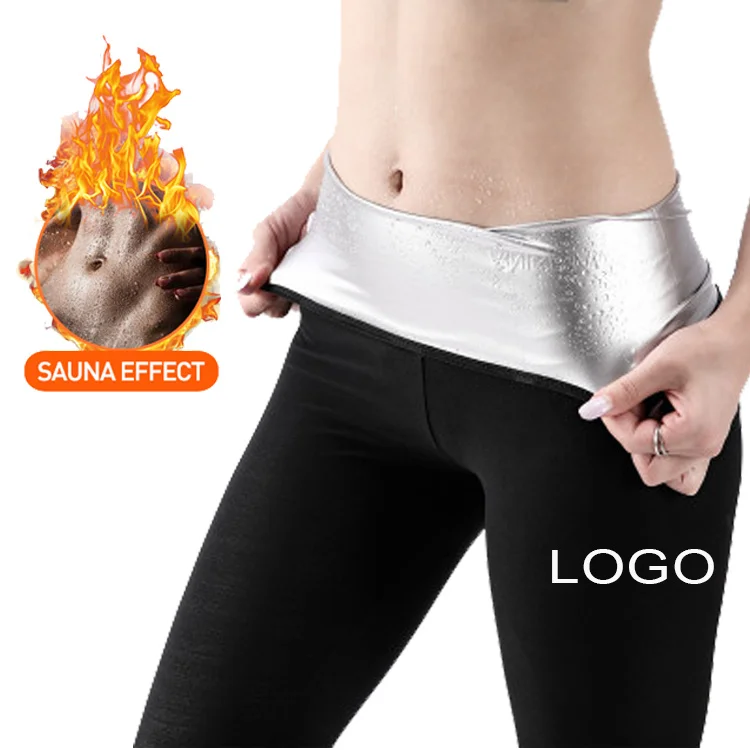 Fat Burning Slimming Fitness Weight Loss Tummy Control Neoprene Sauna Leggings High Waist Trainer Yoga Pants For Women