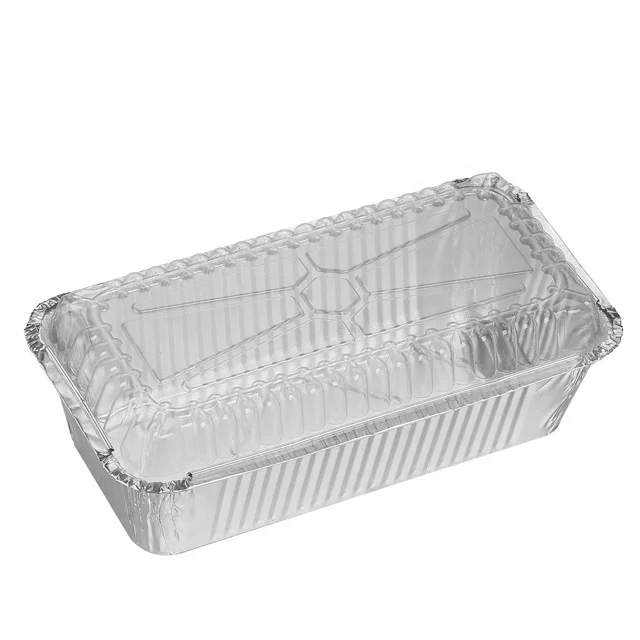 Barquettes Alu Jetables Traiteur 22x11x5cm 900ml Loaf R14L Fast Food Storage Containers aluminum foil food container REC22125I
