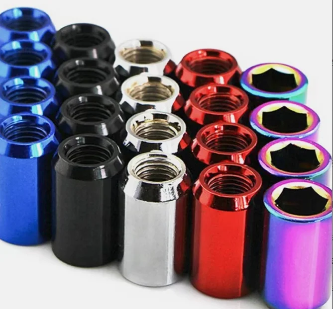 M12 X 1.5 TUNER LUG NUTS KIT WHEEL RACING RIM OPEN END WHEEL LOCK