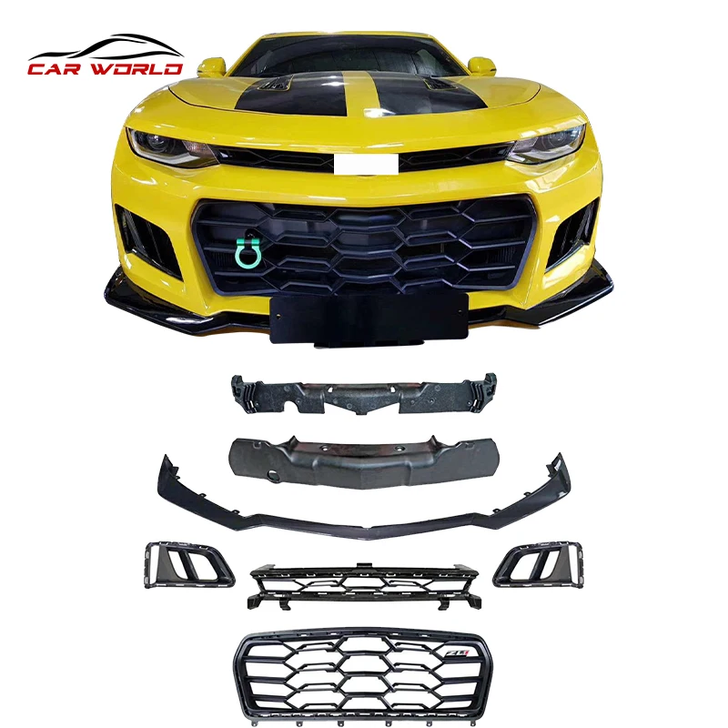  Самый продаваемый передний бампер для Chevrolet Camaro ZL1 с верхней и нижней решеткой