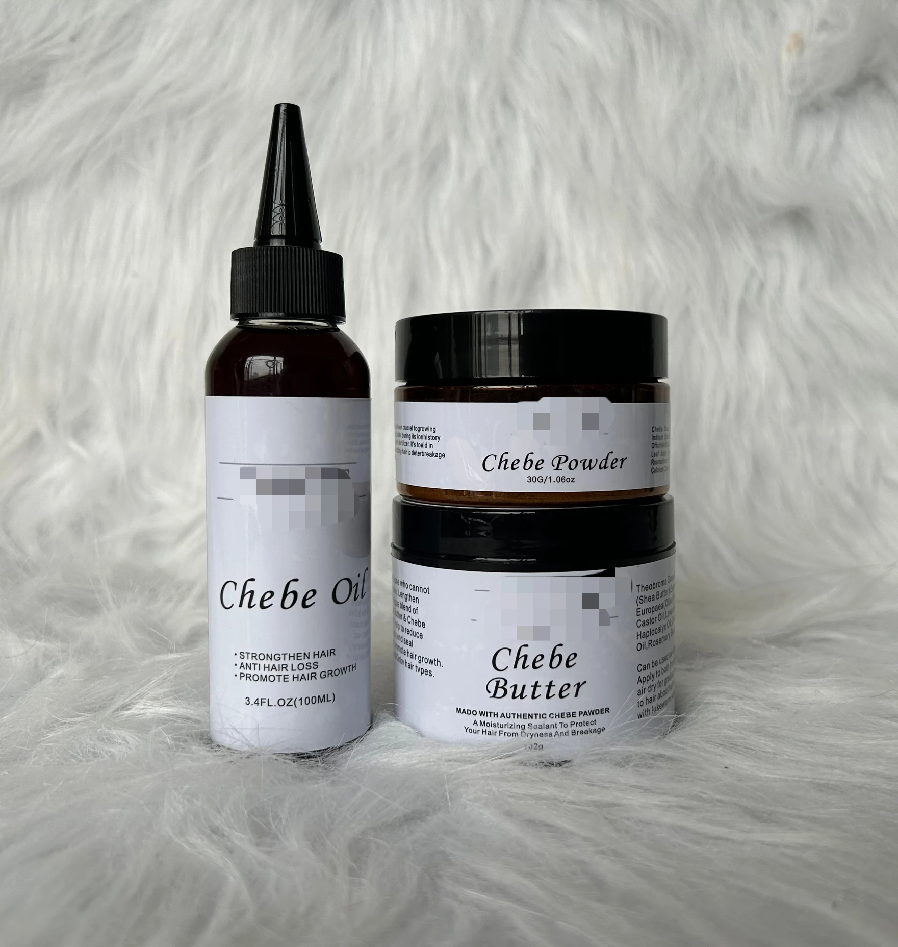 wholesale African Private Label 100% Natural Hair Care Hair Loss Treatment Promote Hair Growth Chebe Oil chebe butter and powder