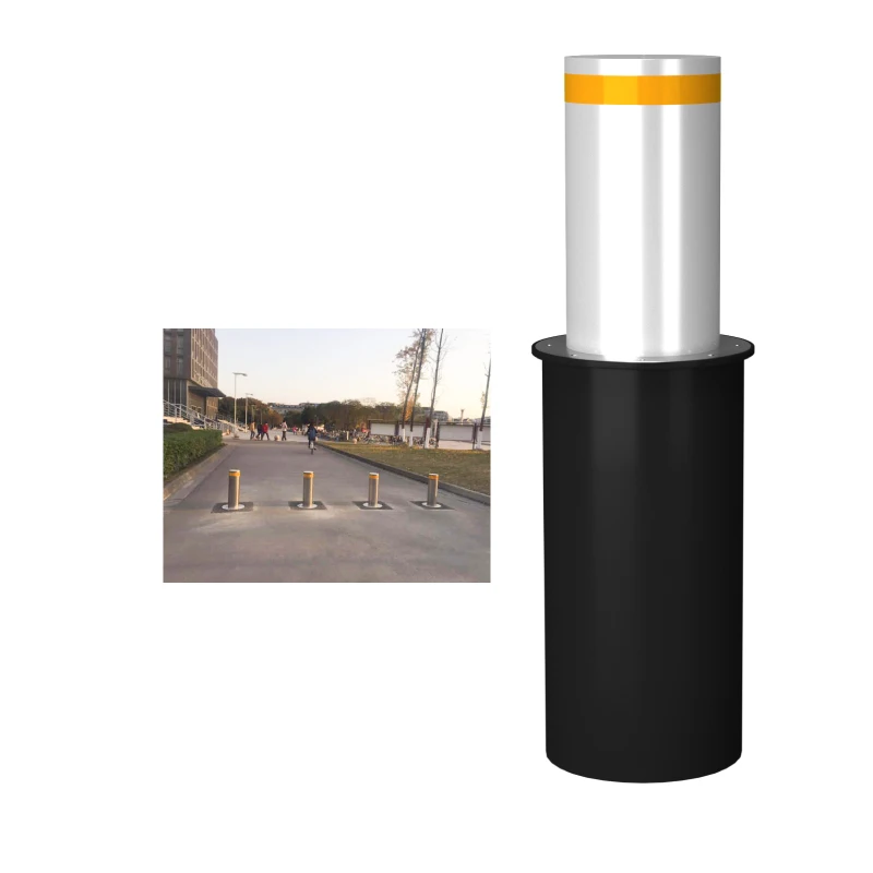 Stainless Steel Anti Ram Bollards - Intelligent Automatic Control for Urban Security