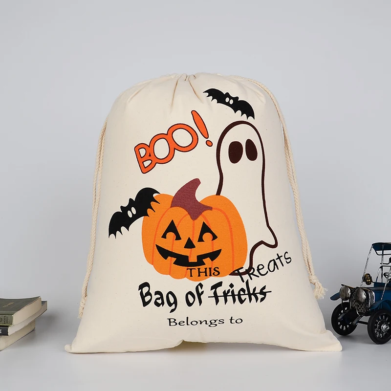 
HighKing 2021 wholesale halloween bags for children, cute halloween candy bag 