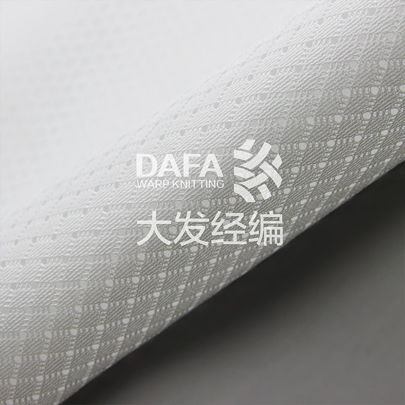 3d air mesh fabric spacer knitted mesh fabrics in jacquard design for mattress