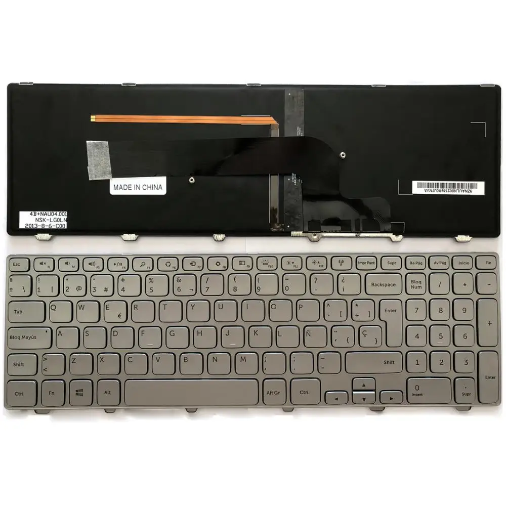 sunrex laptop keyboard for Dell 15-7000 with backlight SP layout