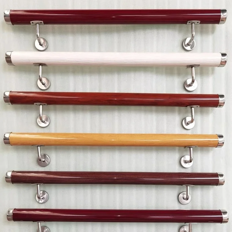 Net red minimalist pvc wall handrail