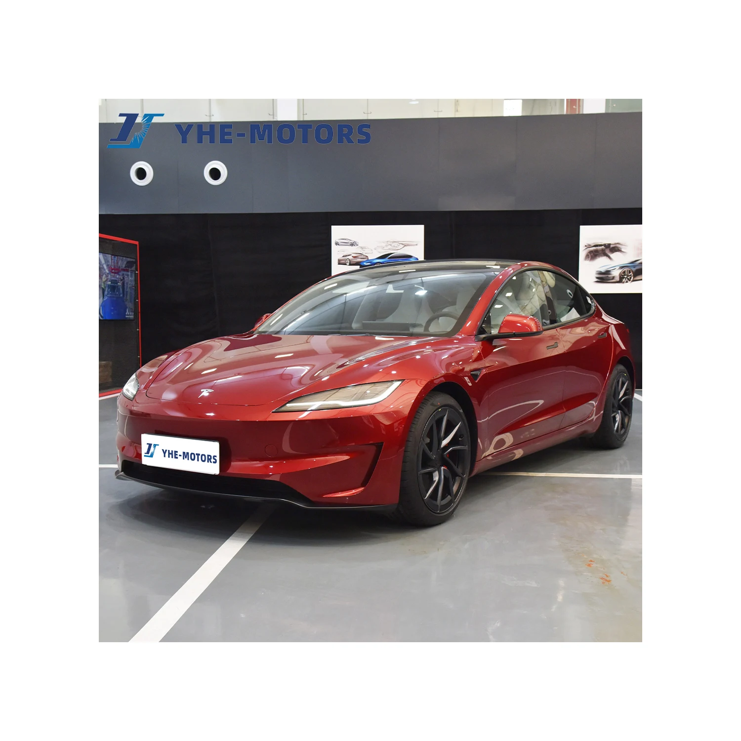 Новый электромобиль Tesla модель 3 производительность новый Электромобиль 2023 2024 дешевый Подержанный автомобиль