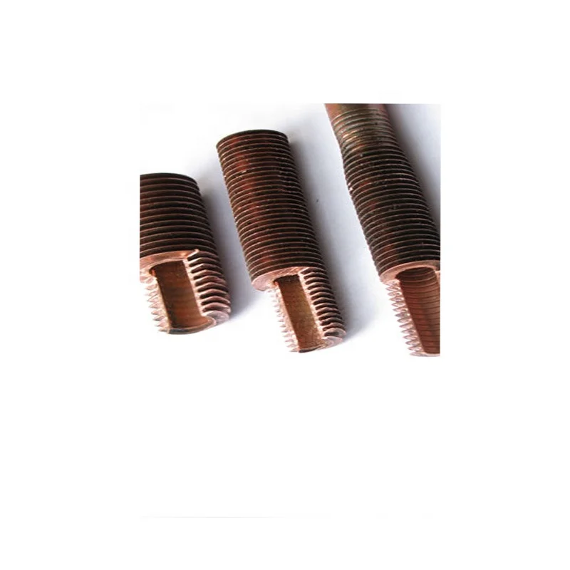 Mass Production of Round Fin Tube Pipes Serrated Fin Boiler Tube Ubhedu lokugqibela