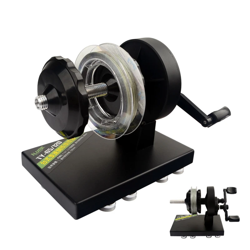 SNEDA New Product  Fishing Line Winder Spooler Machine Spinning Reel Spool Spooling Station System Fishing Tool
