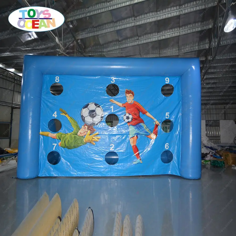 2024 new Inflatable Soccer Goal Shooting Target Football Gate Shooting For Sport Game