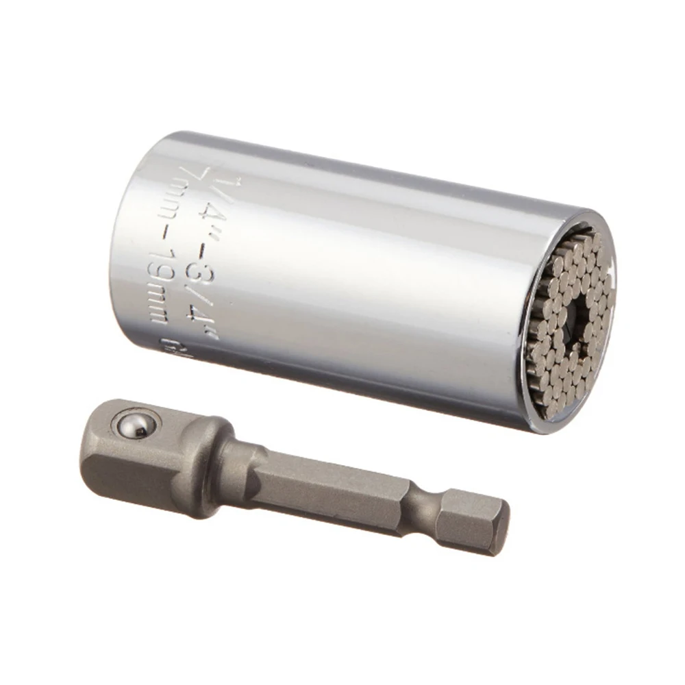 Многофункциональный стальной Универсальный торцевой магический ключ с удлинительной штангой 7-19 мм