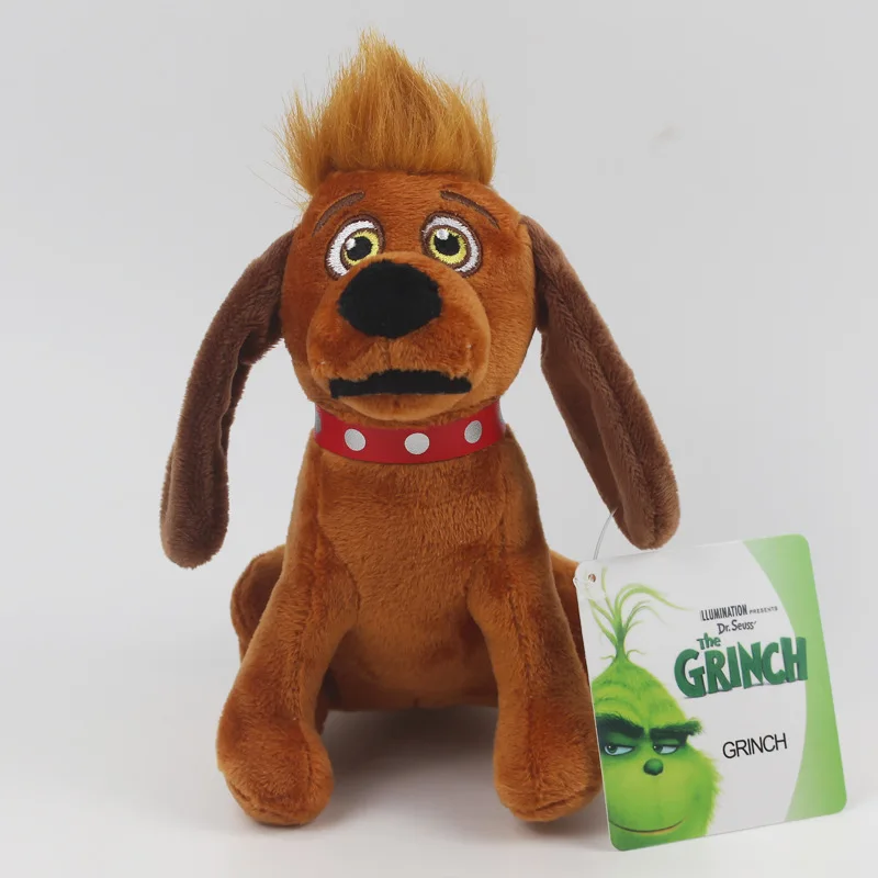 2022 Newest Movie Grinch Customized Merry Christmas Collectable Stuffed Dolls Green Soft Plush Grinch Doll for Promotion