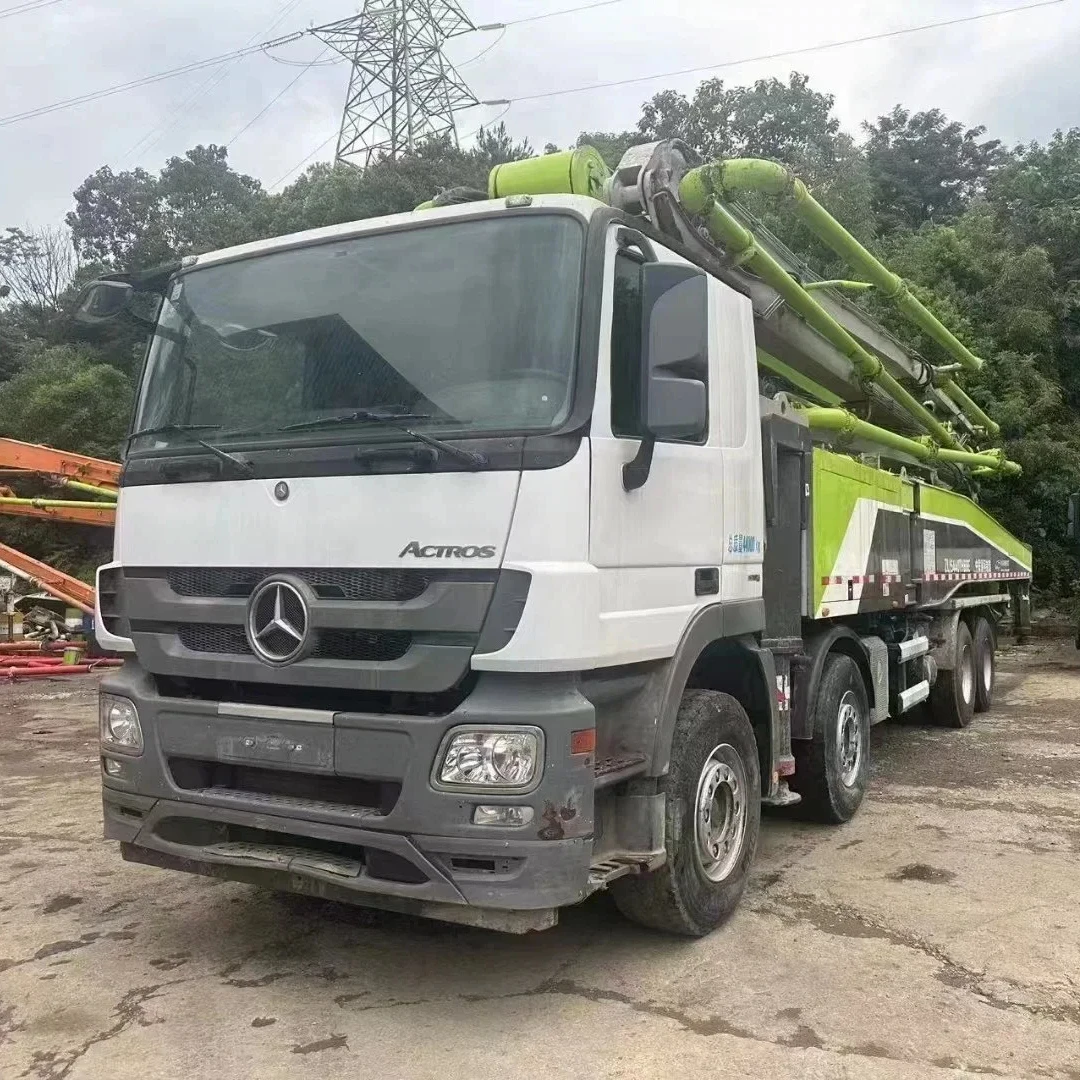 used good condition cheap price 56m concrete mixers pump truck for sale