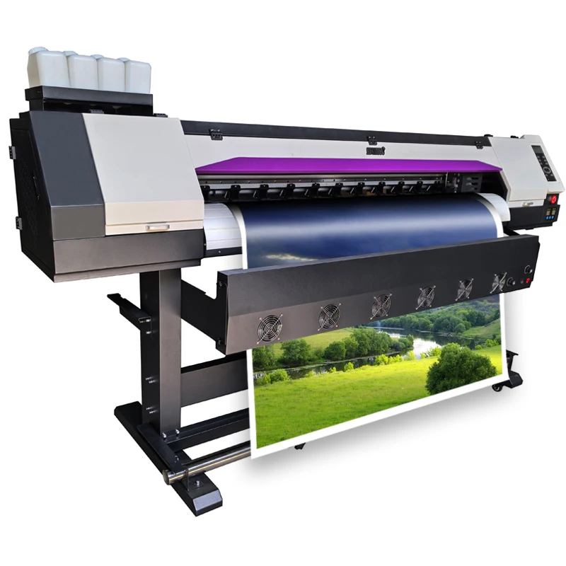 High productivity solvent outdoor advertising cloth banner printer eco solvent printer software eco solvent printer suppliers