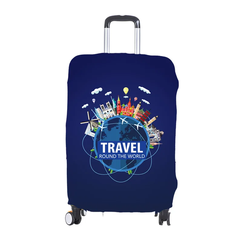 waterproof stretch trunk case luggage pull rod case dust cover, Elastic Thick Travel Thick Stretchy Luggage Covers/