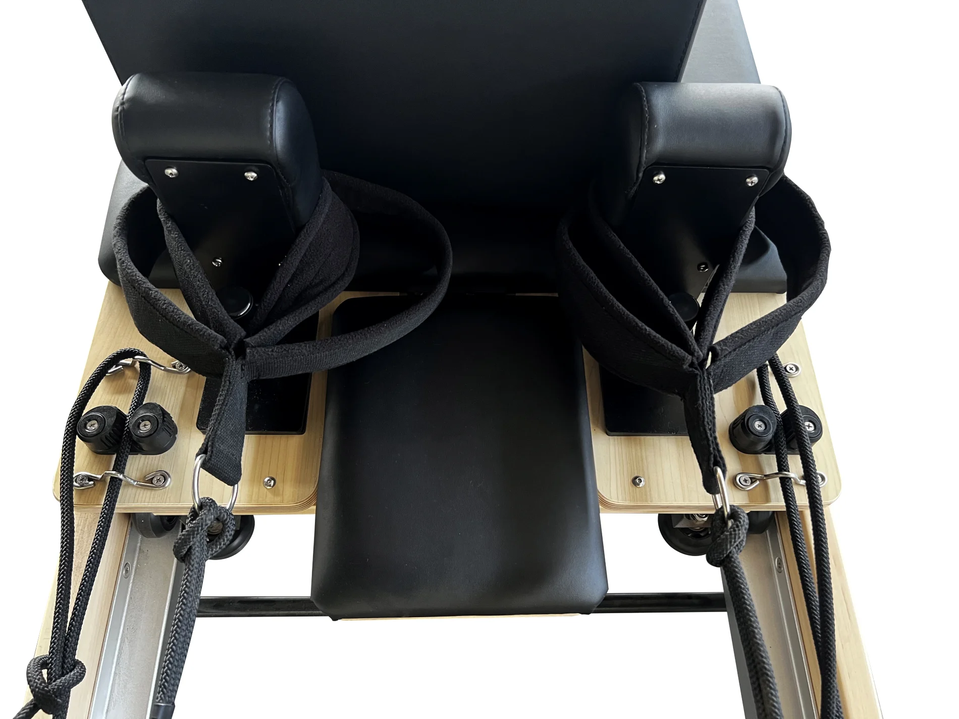 Maple Wood Pilates Reformer Folding Reformer Steel Construction for Yoga Studios Reformers Machine