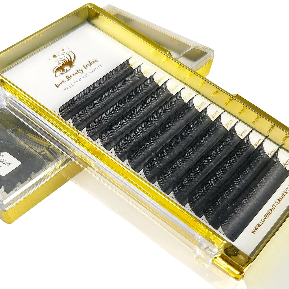 Matte Volume Lash Extensions Lashes Supplies Volume Eyelash Extensions Private Label Individual Eyelash Extensions