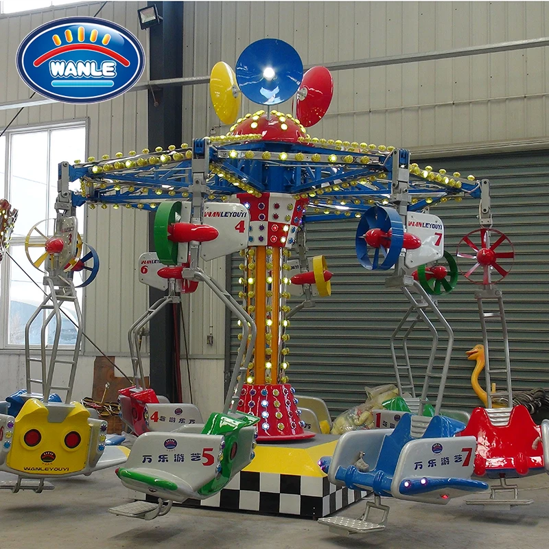 attractive amusement park flying chair for sale