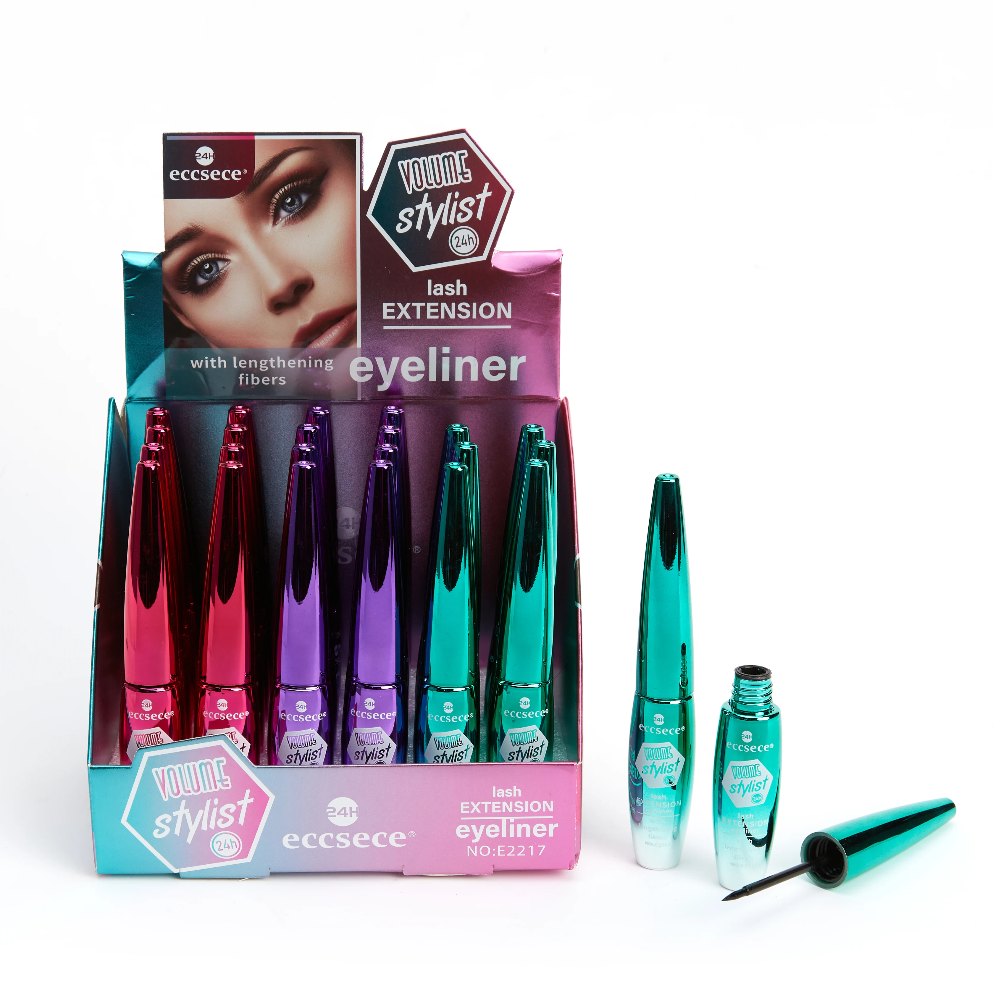 Wholesale 2023 New Models  Private Label Eye Liner Custom Logo Black Liquid Waterproof Eyeliner