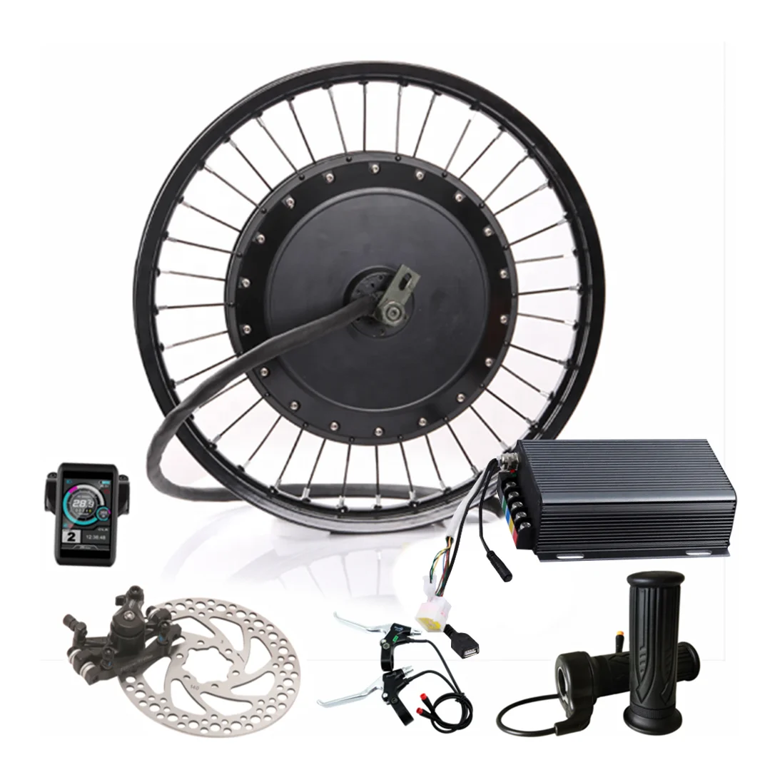 Новый продукт комплект электродвигателей для мотоцикла QS V 3 48v1000w - 72v 8000w с высокой скидкой