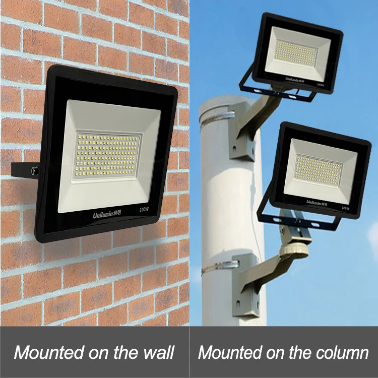 Китайский производитель черный водонепроницаемый наружный светодиодный отражатель 220 В 50 Вт 100 150 200