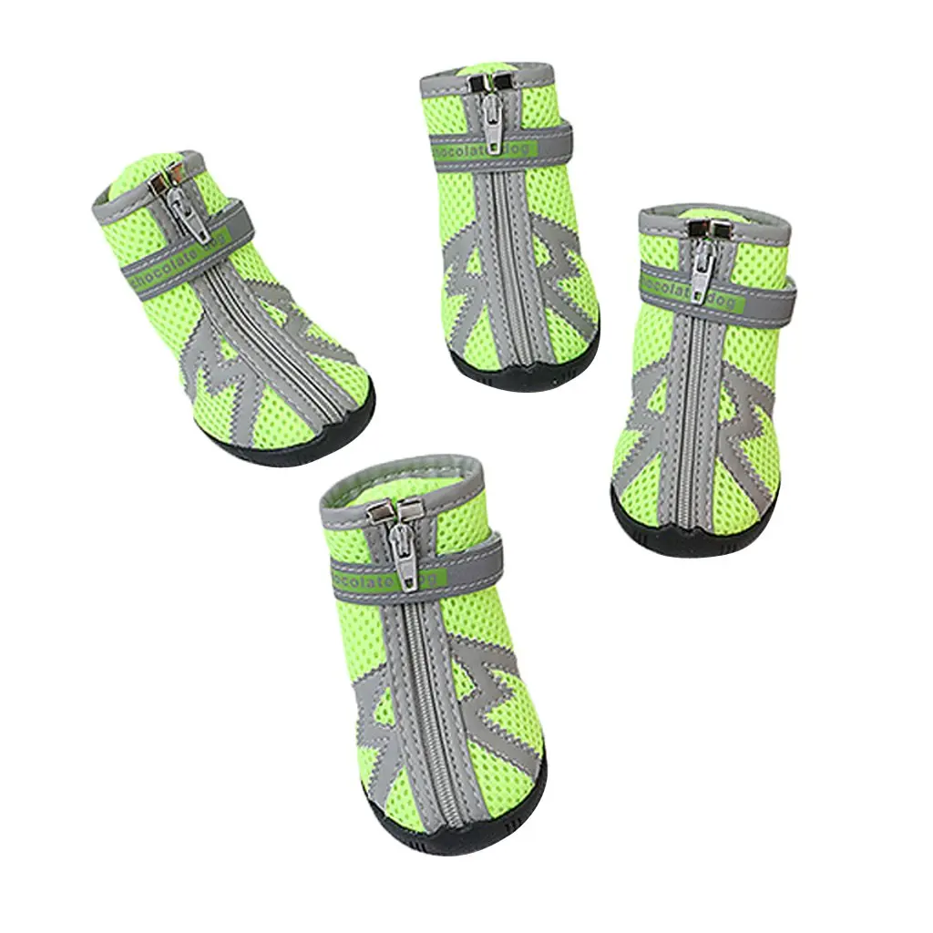 Hot Sale Mesh Breathable Medium Dog Shoes Dog Boots Paw Claw Protection Pet Shoes for Dogs