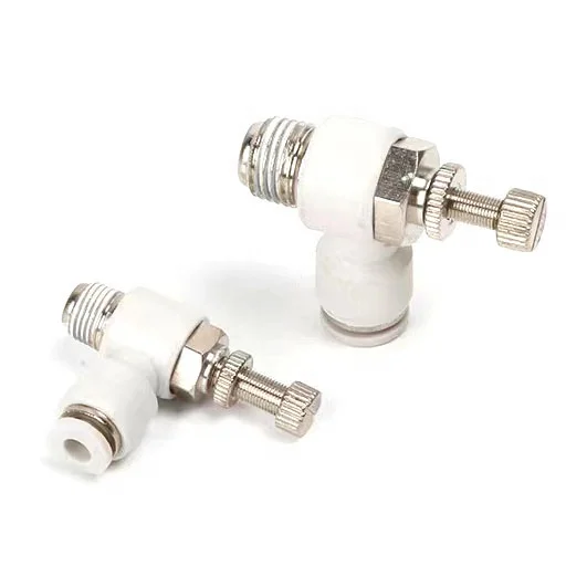 ZM Air Speed Flow Controller Pneumatic Tube Hose Push in WSL Air Speed Flow Controller Pneumatic Tube Hose Push in Air Fitting