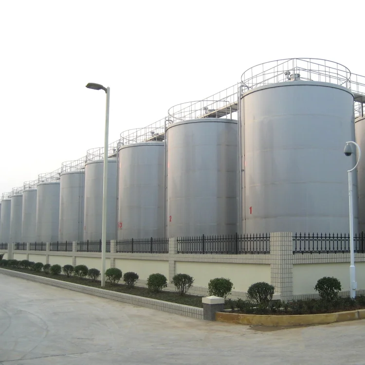 large capacity ss conical ethanol storage tank for sale