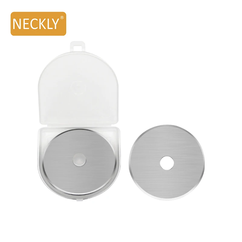 Сменное круглое лезвие из нержавеющей стали 45 мм вращающееся для Пластиковой Ручки лезвия