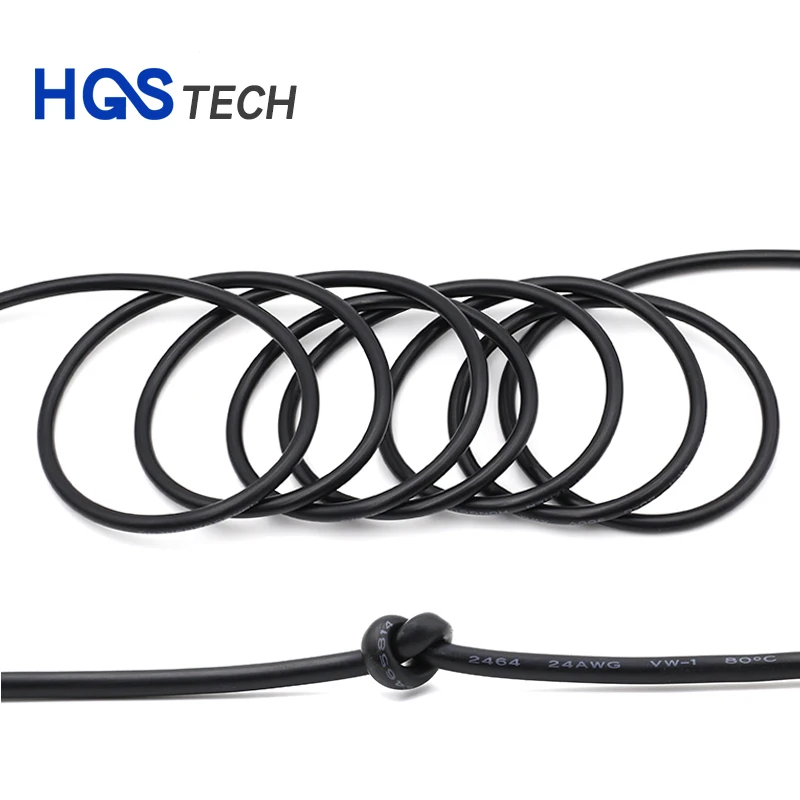  Awm2464 ul2464 24awg кабель 2c el изолированный медный провод 11*0 16