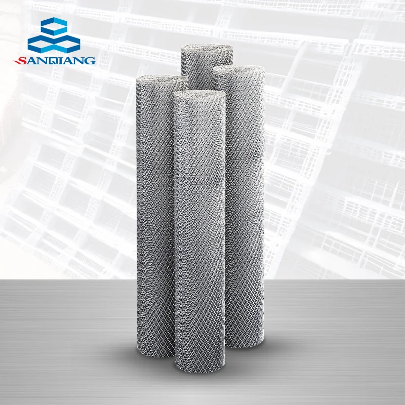 Wholesale 3ftx 32ft Hot Dip Galvanized Expanded Mesh Roll as Wall Plaster Mesh