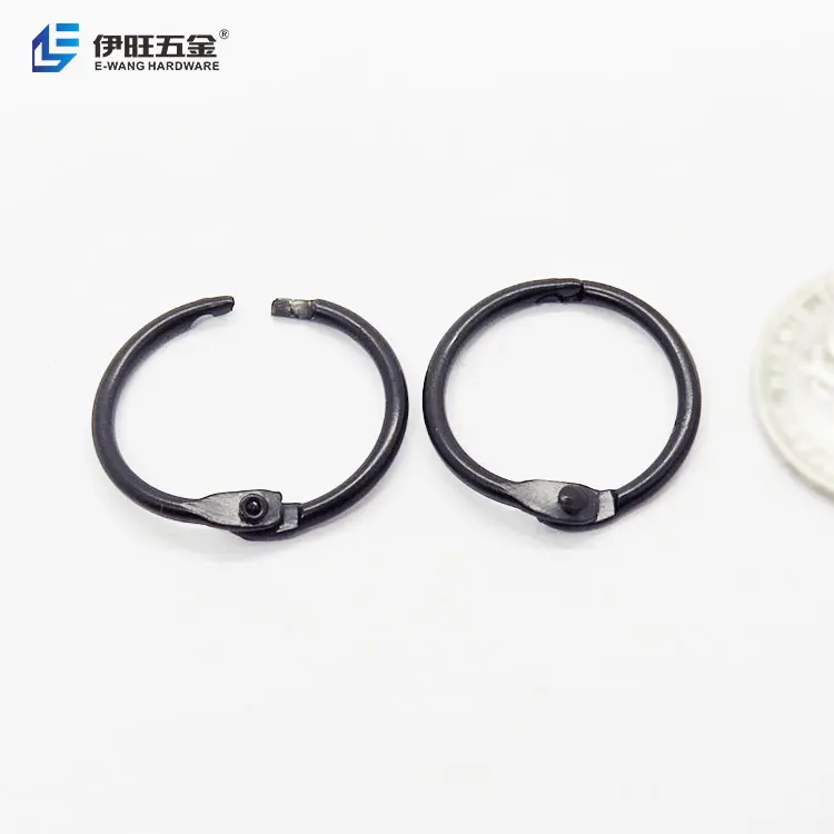 Yiwang черный 3/4 дюймов O в форме связующего кольца для ноутбука