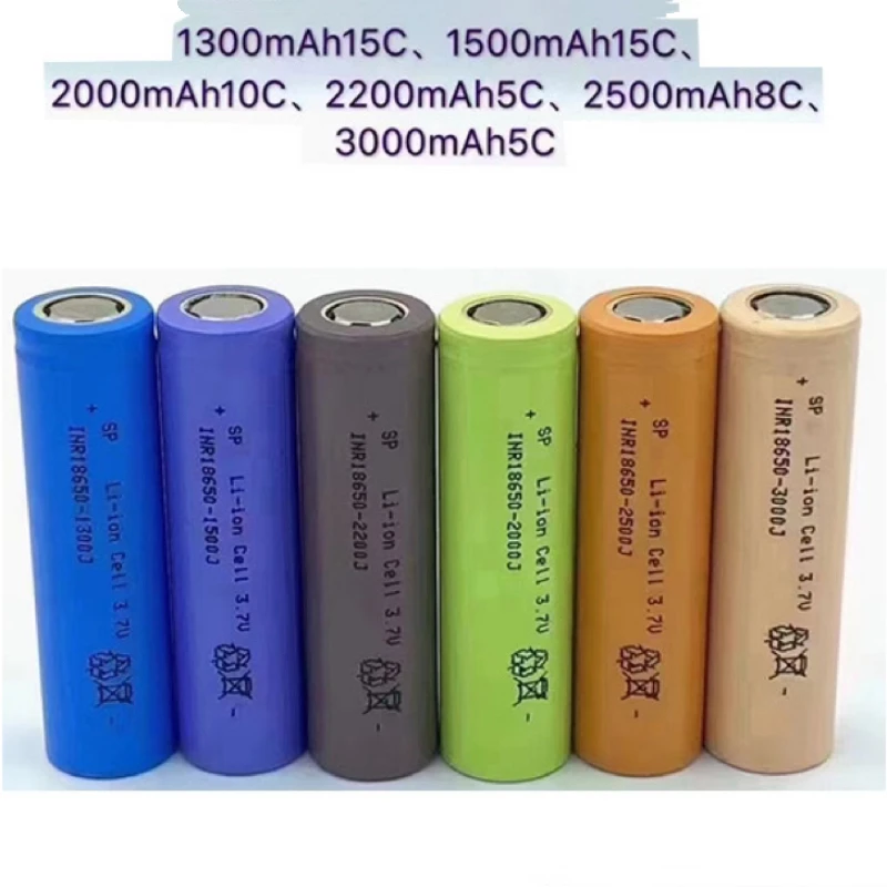 Rechargeable 18650 3.7v 2200mah li ion 8.14wh battery 18650 2200mah 3.7v with 2c 3c 5c 8c