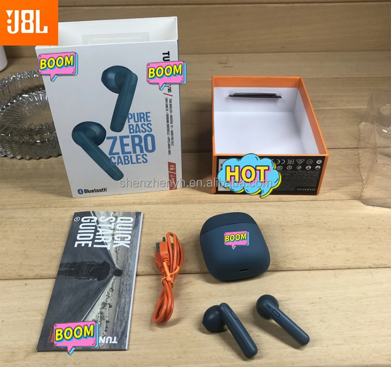 
Cheap Price T220 Airbuds Copy 1:1 Tune 220 225 TWS Wireless Earbuds Headphone Rename Airbuds for JBL Tune 220 