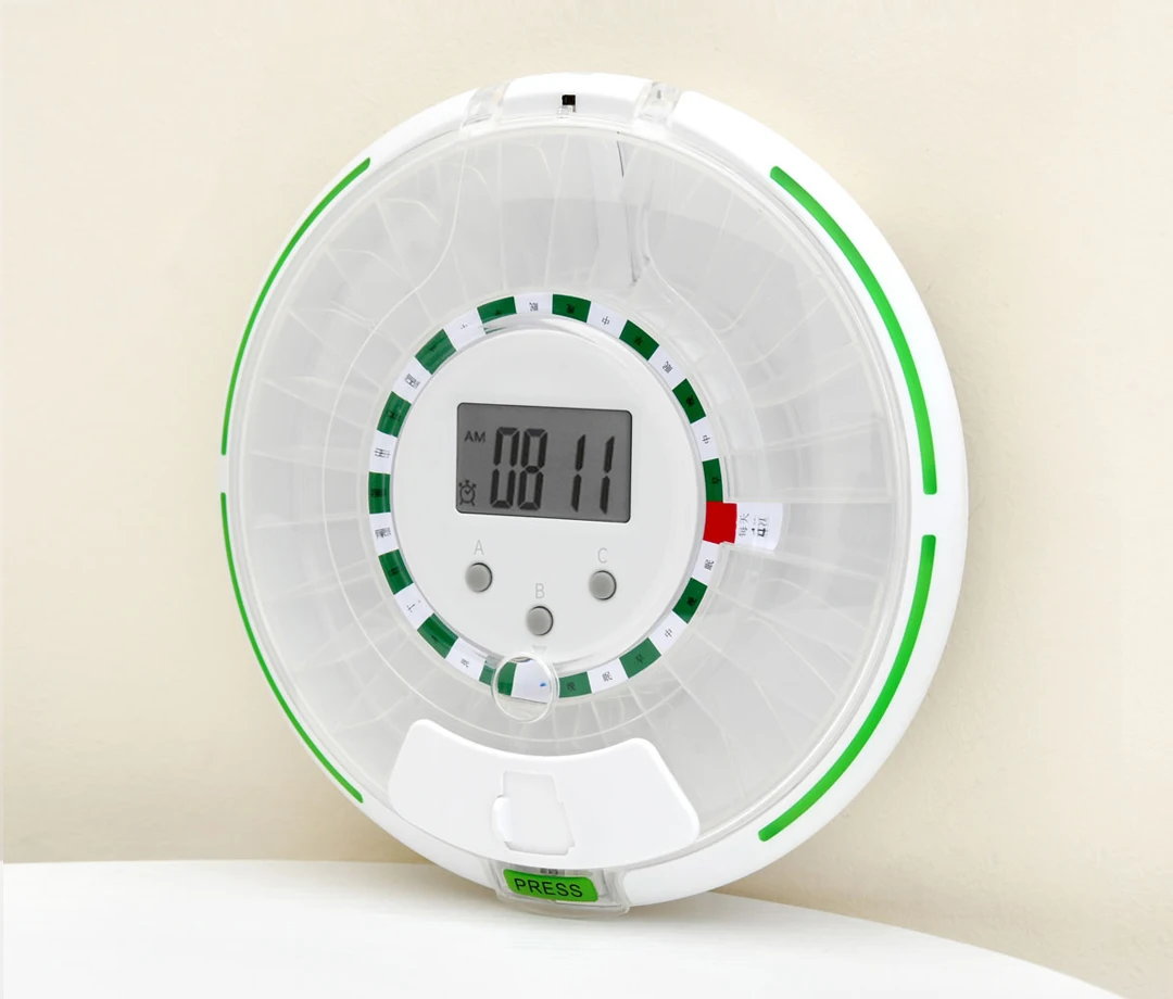 Automatic Pill Dispenser Locked Pill Reminder Pill Planner for Senior