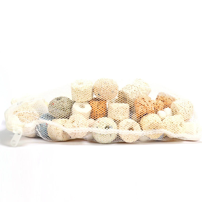 Factory direct sale Resun Used to filter  filtration material aquarium glass ceramic ring coral bone volcanic stone filter stone
