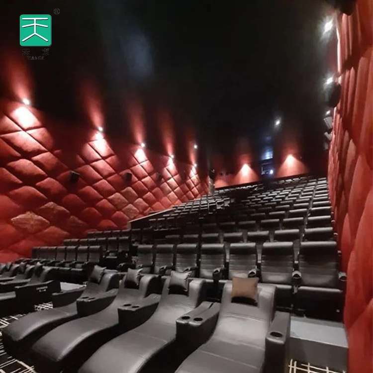 TianGe Fabric Sound Absorbing pet Ceiling Stadium Soundproofing Decorative Polyester Fiber Acoustic Panel for Function Room