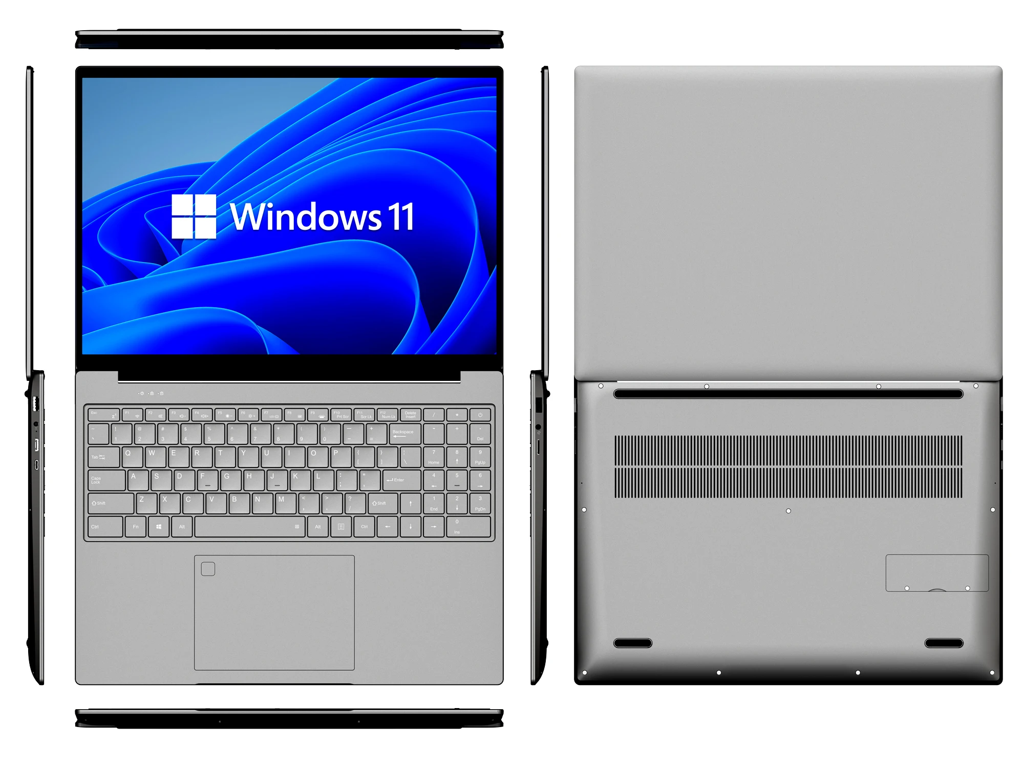 16 Inch Ultra Thin Business Laptop Intel Core N95 Win 11 Pro 180 degree Open And Close Angle Laptop For Business And Meeting