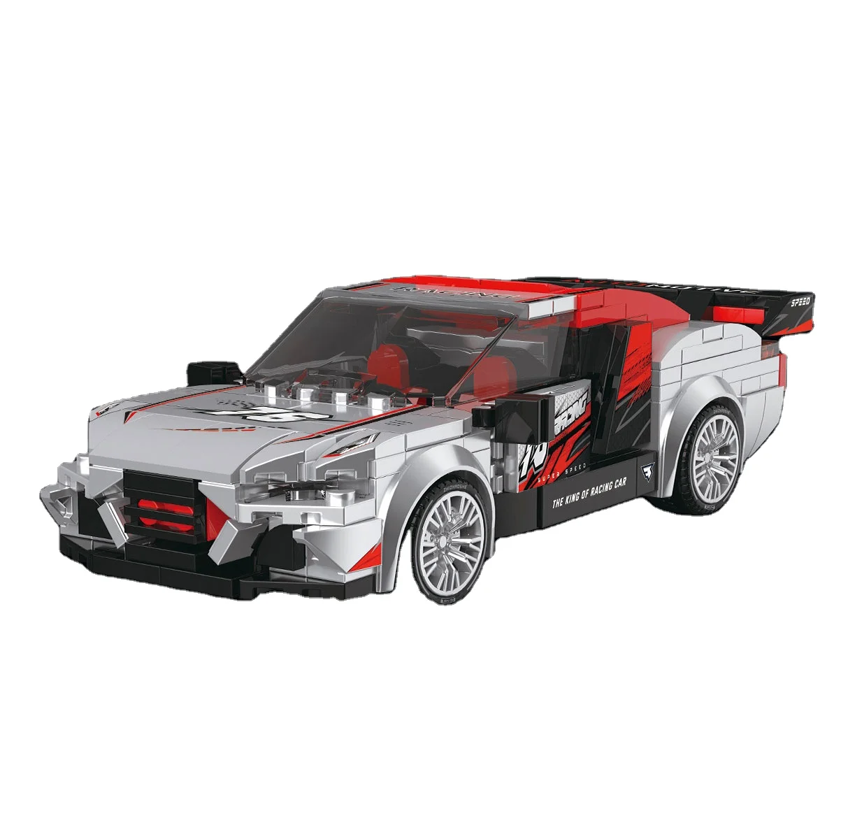 New design moc sports car diy assembly model supercar brick toys racing car building blocks car for boy